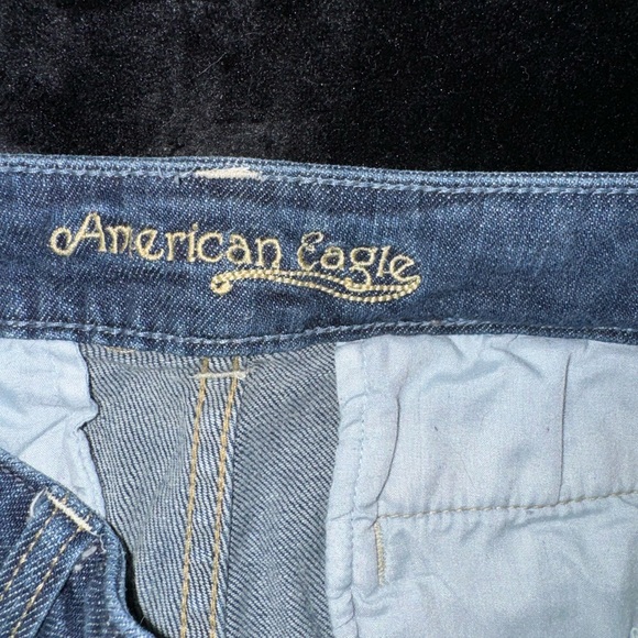 American Eagle Bermuda Jean shorts size 2 - Picture 3 of 4